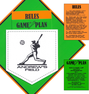 8.5 square Grass green/marigold/black gloss with elevated white printed pocket to hold stepped inserts